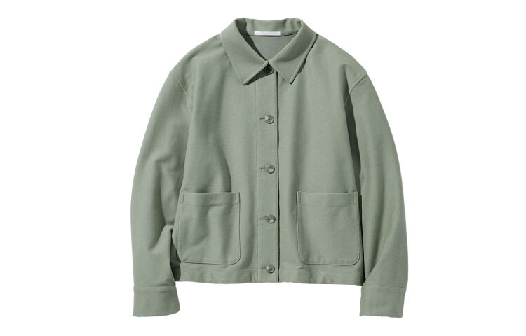 

Куртка женская зеленая Uniqlo