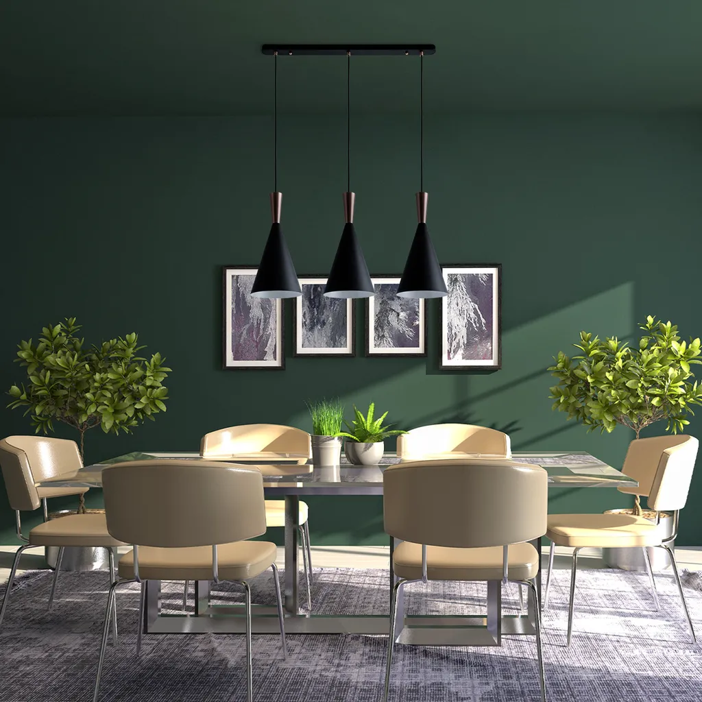 

Подвесной светильник Paco Home, черный
