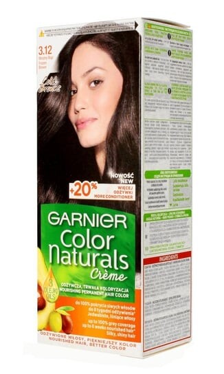 

Крем-краска для волос, 3.12 Морозно-коричневый Garnier, Color Naturals Creme