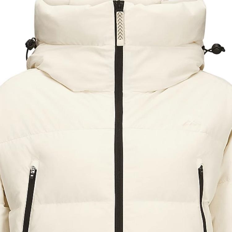 

Горная и дикая серия на открытом воздухе Пуховая куртка Женская Яично-белый Skechers, Яично-белый цвет