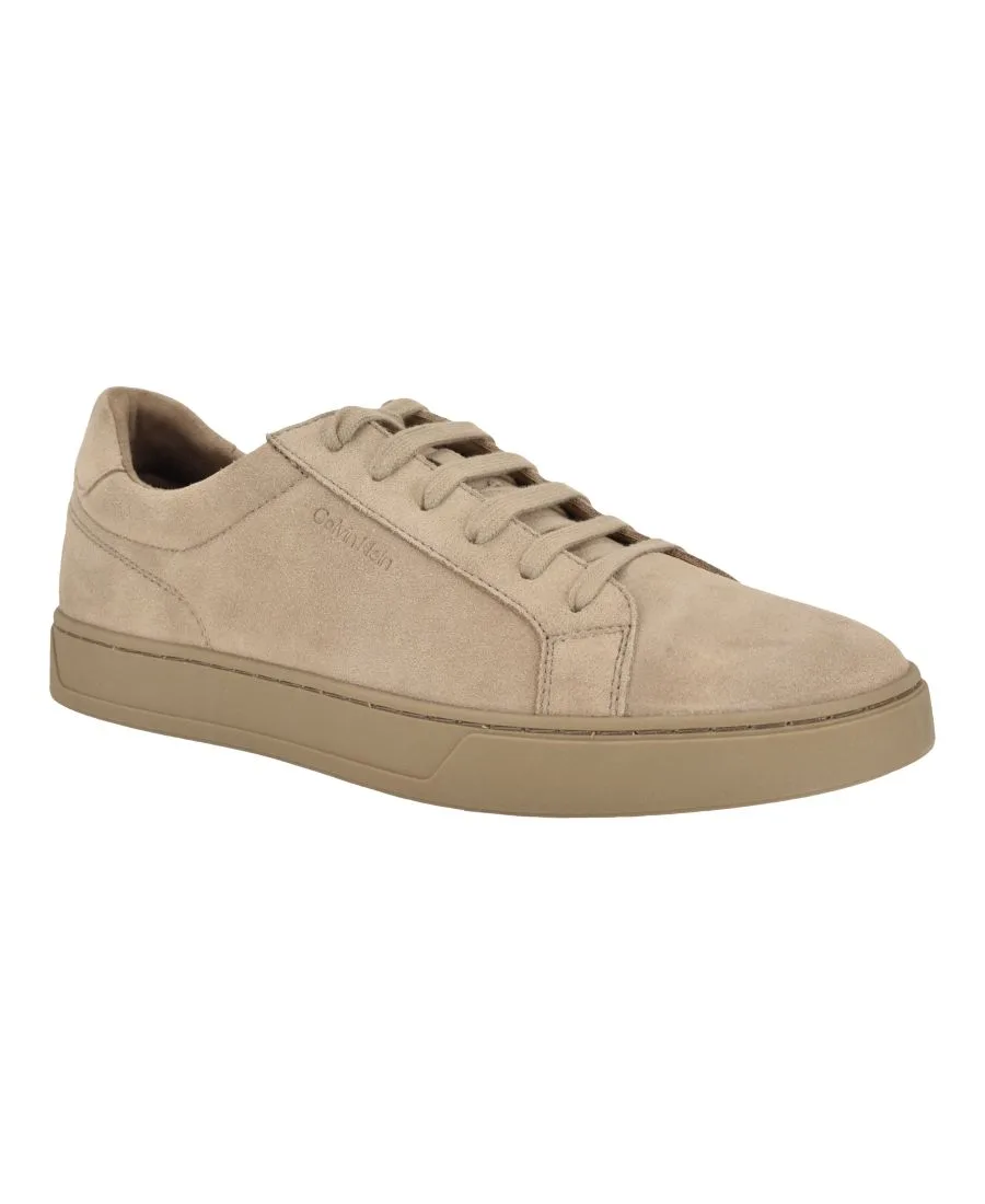 Мужские кроссовки Hafkel на шнуровке Calvin Klein, светлый-natural suede