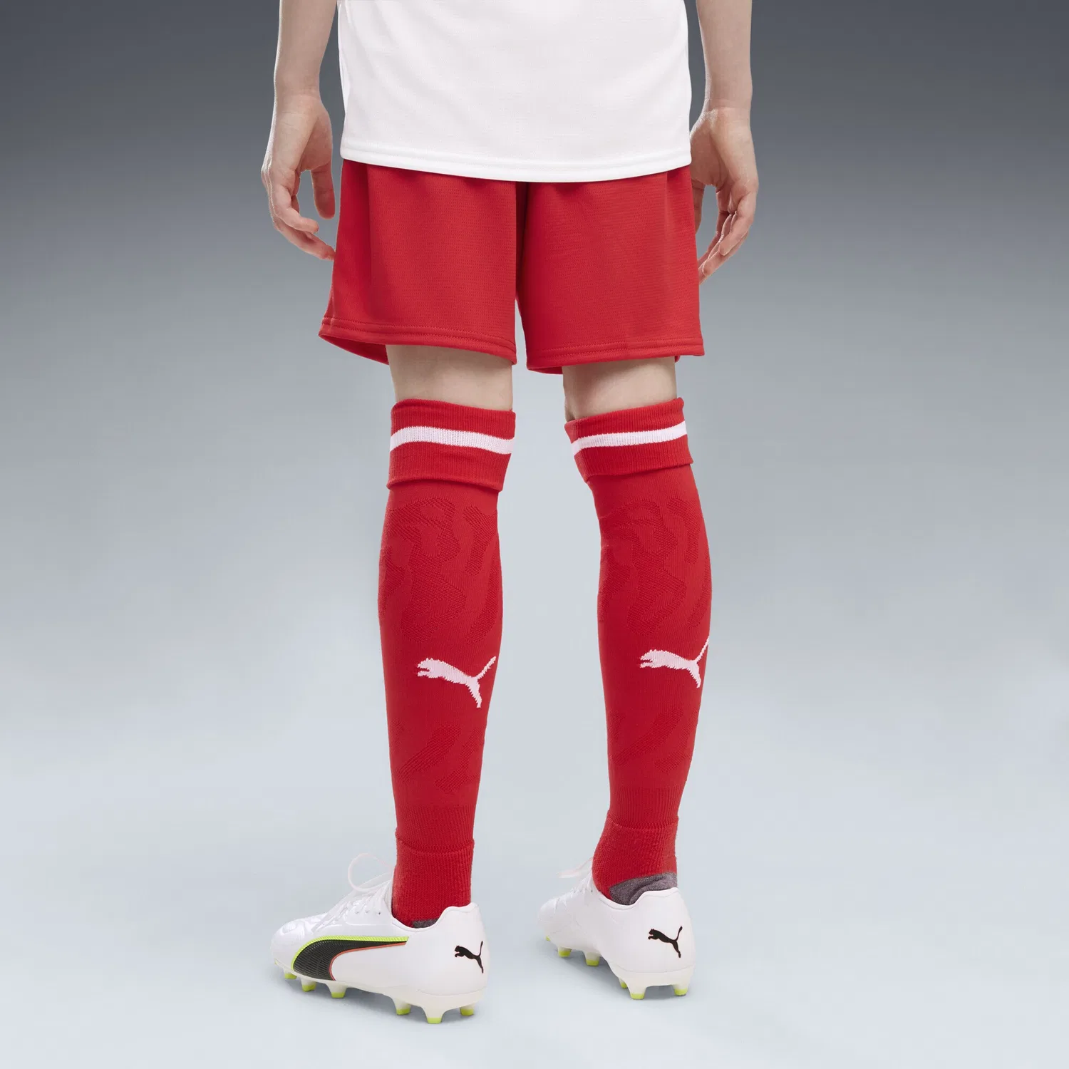 Спортивные брюки Puma Regular Workout Pants RB Leipzig в ярко-красном цвете — фото 4