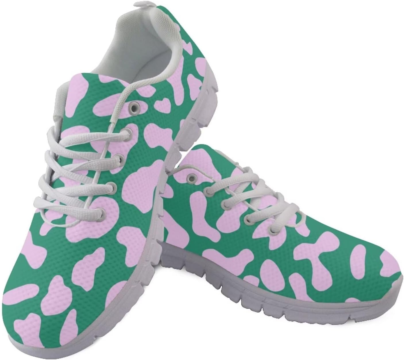 

Легкие кроссовки AmzPrint для мужчин с милой белой подошвой для бега и тенниса, модные повседневные кроссовки, размеры 6.5-13.5