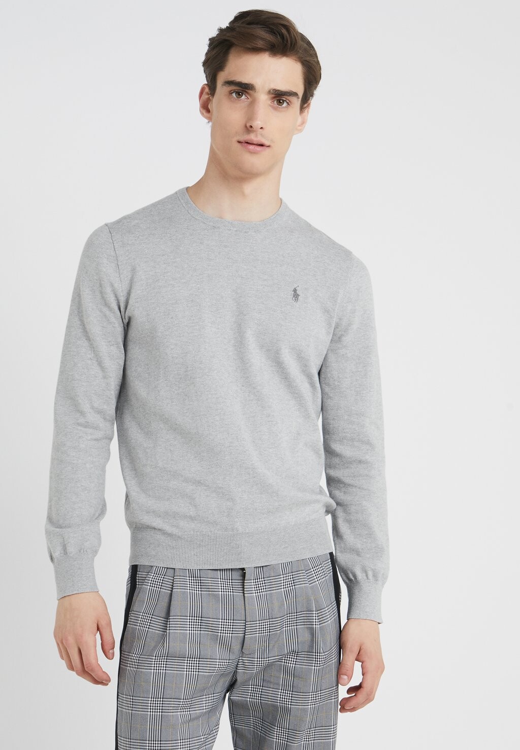 

Свитер Polo Ralph Lauren SLIM FIT, цвет Andover Heather, Серый, Свитер Polo Ralph Lauren SLIM FIT, цвет Andover Heather