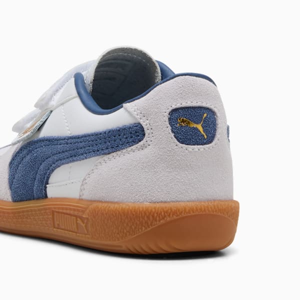 Маленькие дети не любят кроссовки Palermo Elevata Leather Puma, белый — фото 3