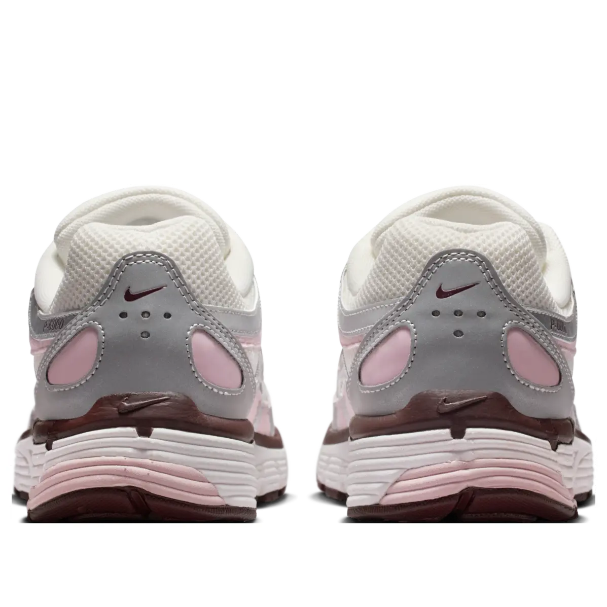 Кроссовки (WMNS) Nike P-6000 'Summit White Metallic Silver Burgundy Crush' — фото 3