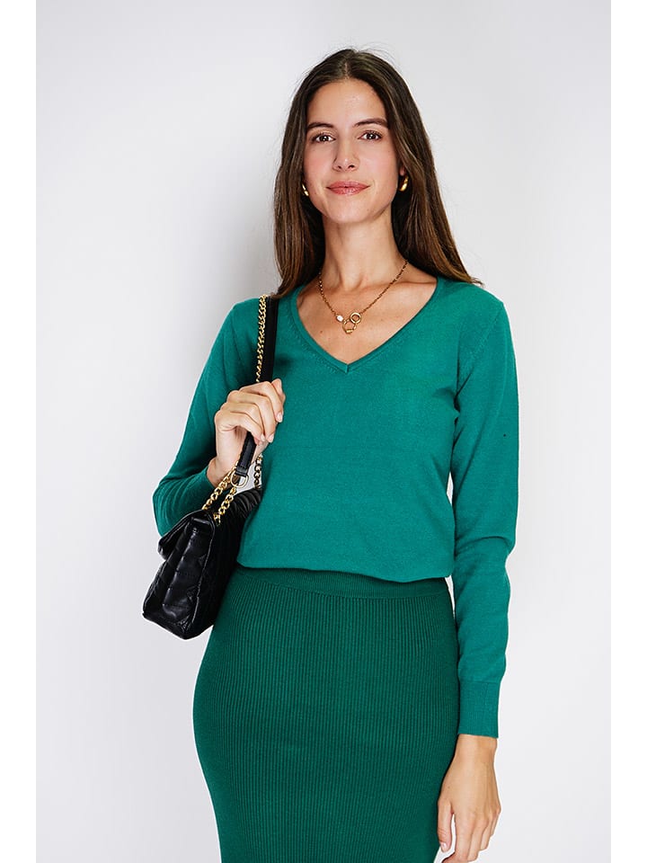

Пуловер William de Faye Pullover, бирюзовый