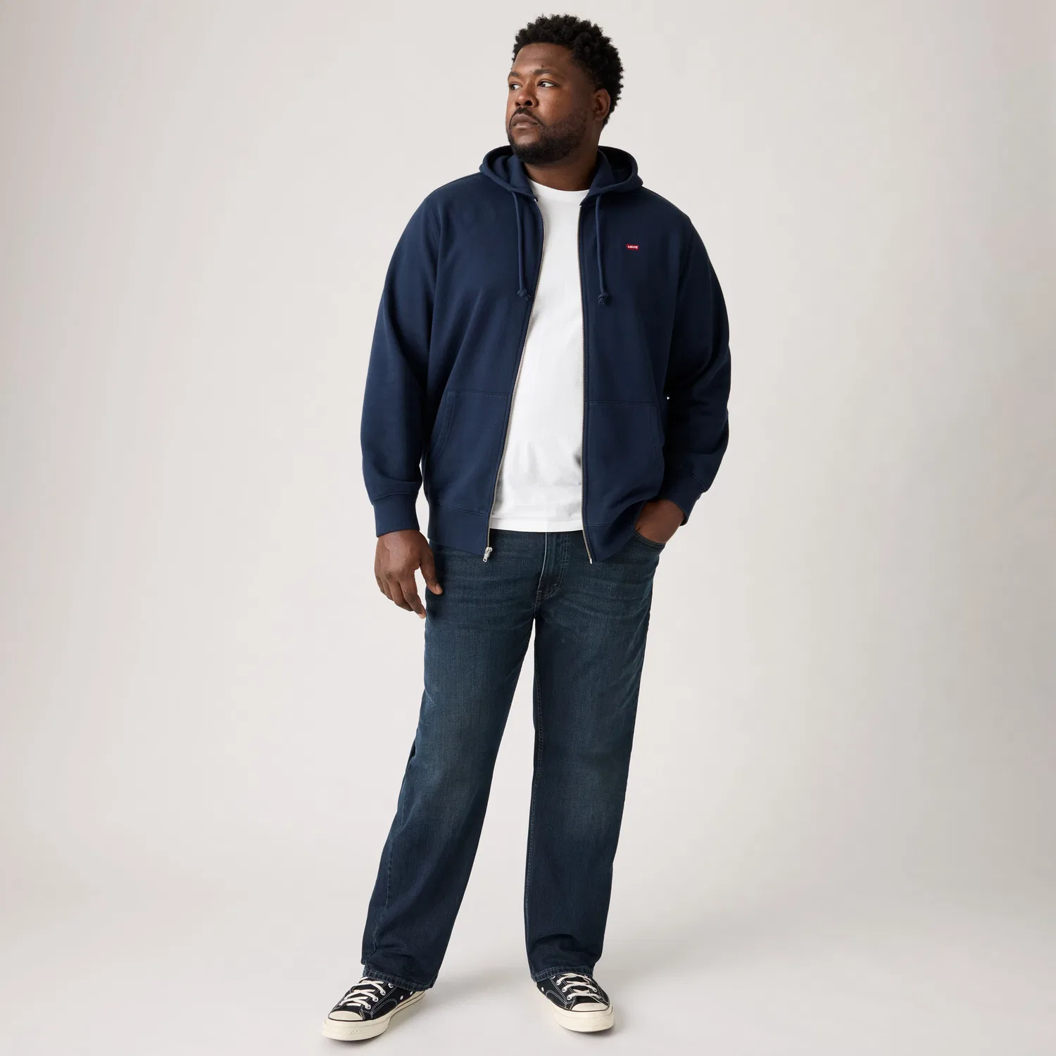 Мужские джинсы прямого кроя 559 (большие размеры) Levi's, Dark Wash