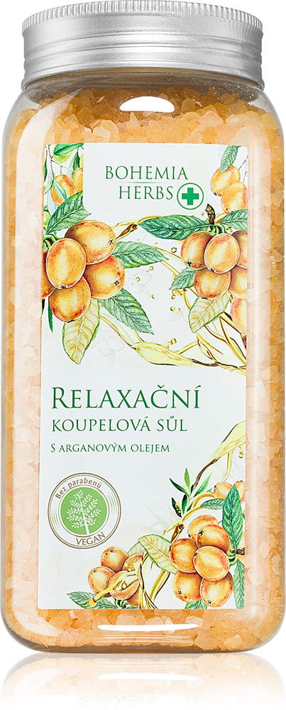 

Соль для ванн с аргановым маслом Bohemia Herbs Bohemia Gifts & Cosmetics, 900 гр