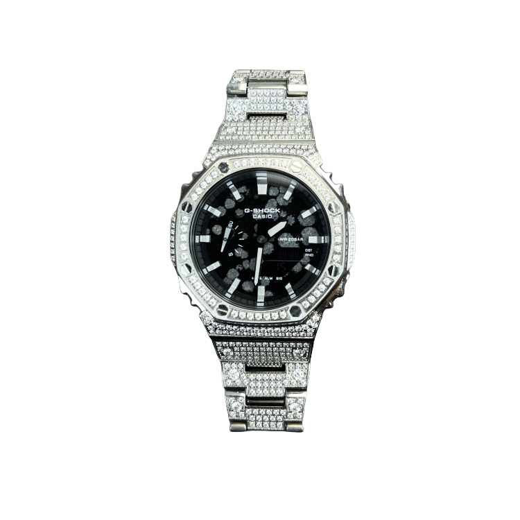 

CASIO Ретрофот серия кварцевый механизм браслет из нержавеющей стали часы унисекс черный циферблат