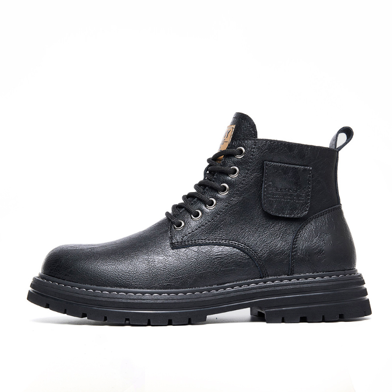 

Волки • семейство QUNLANGSHIJIA короткие ботинки мартин высотой 3,5 см мужские •QUNLANGSHIJIA, черный