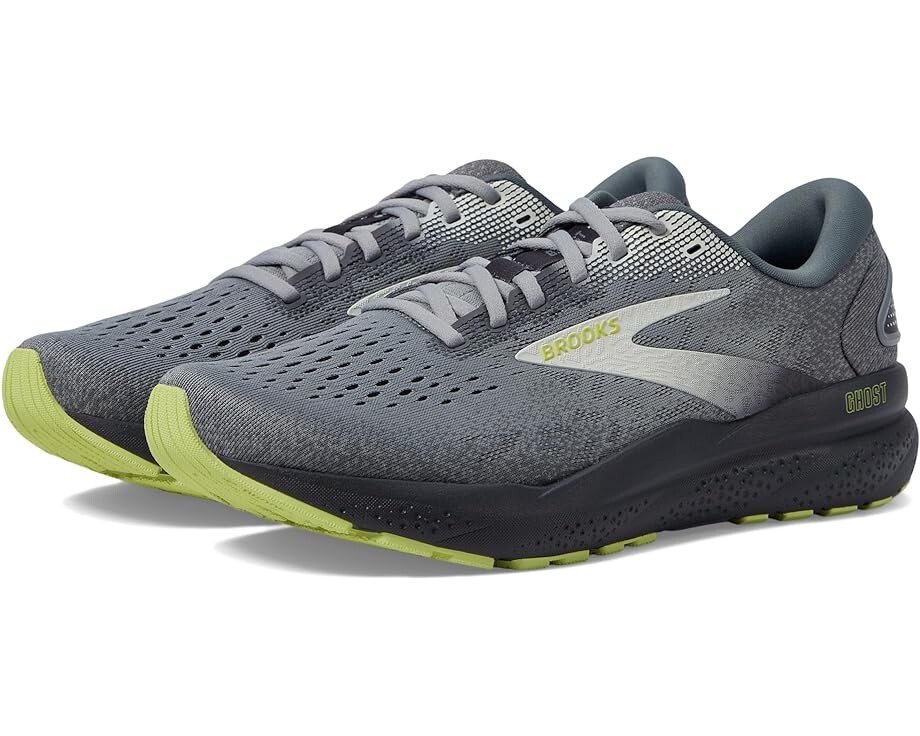 

Кроссовки Brooks Ghost 16, цвет Primer/Grey/Lime