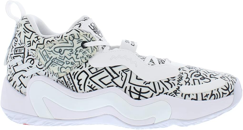 

Баскетбольные кроссовки adidas Unisex Adult Don Issue 3, белый/черный