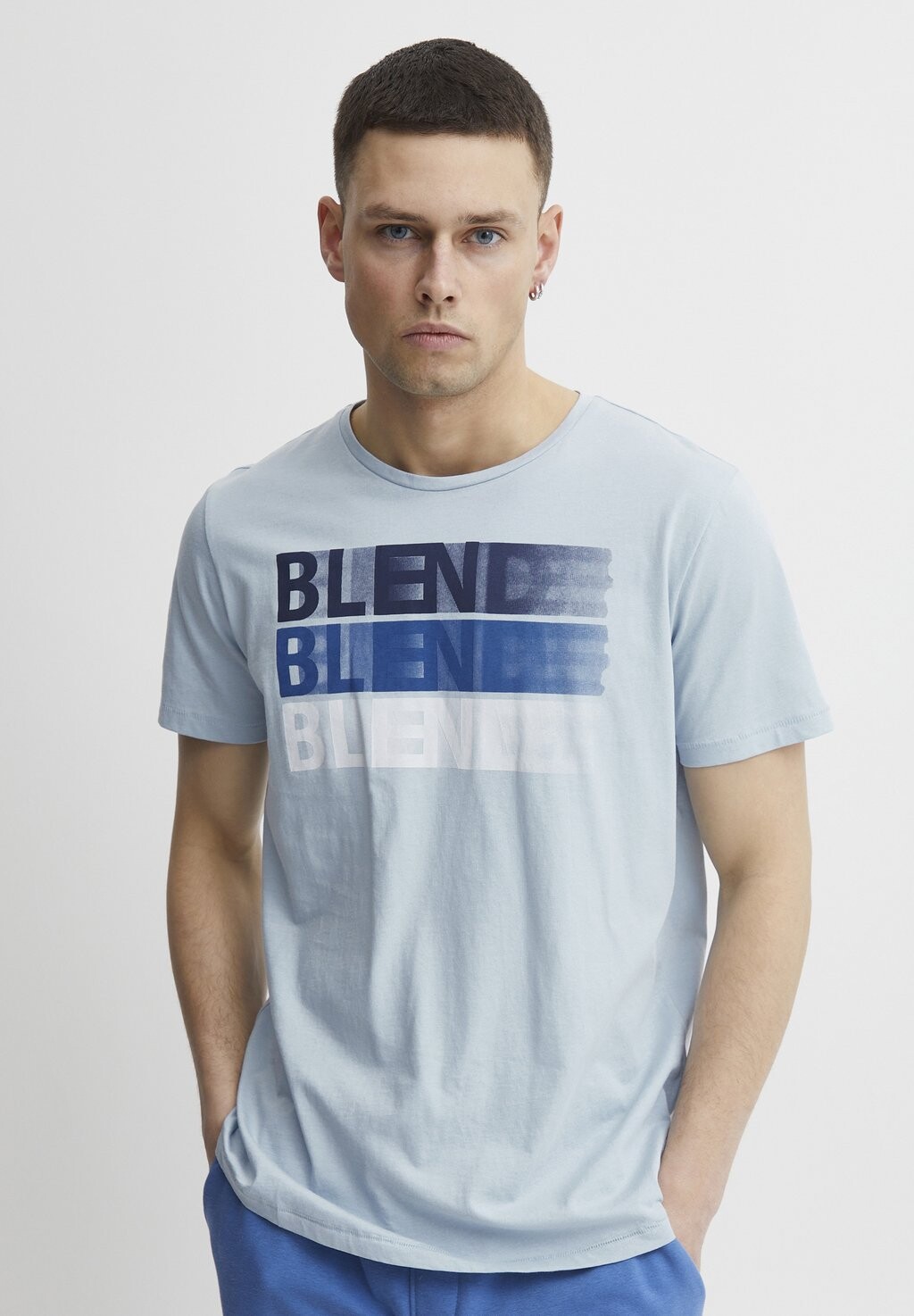 

Футболка с принтом TEE Blend, цвет celestial blue