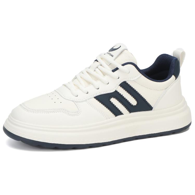 

Низкие повседневные туфли мужские TAIHEYUAN, White Dark Blue