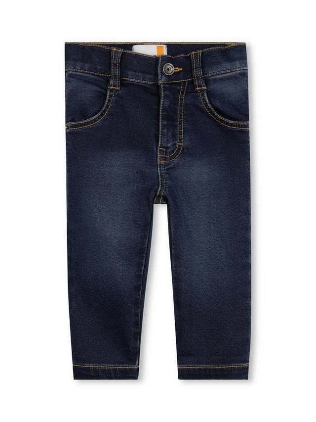 

Детские джинсы с эластичной талией Timberland, цвет Double Stone