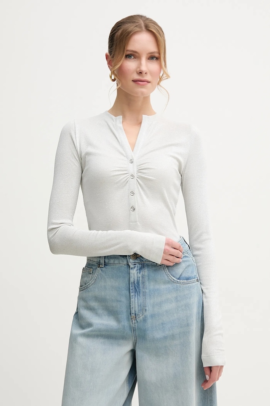 

Лонгслив Pinko, серый