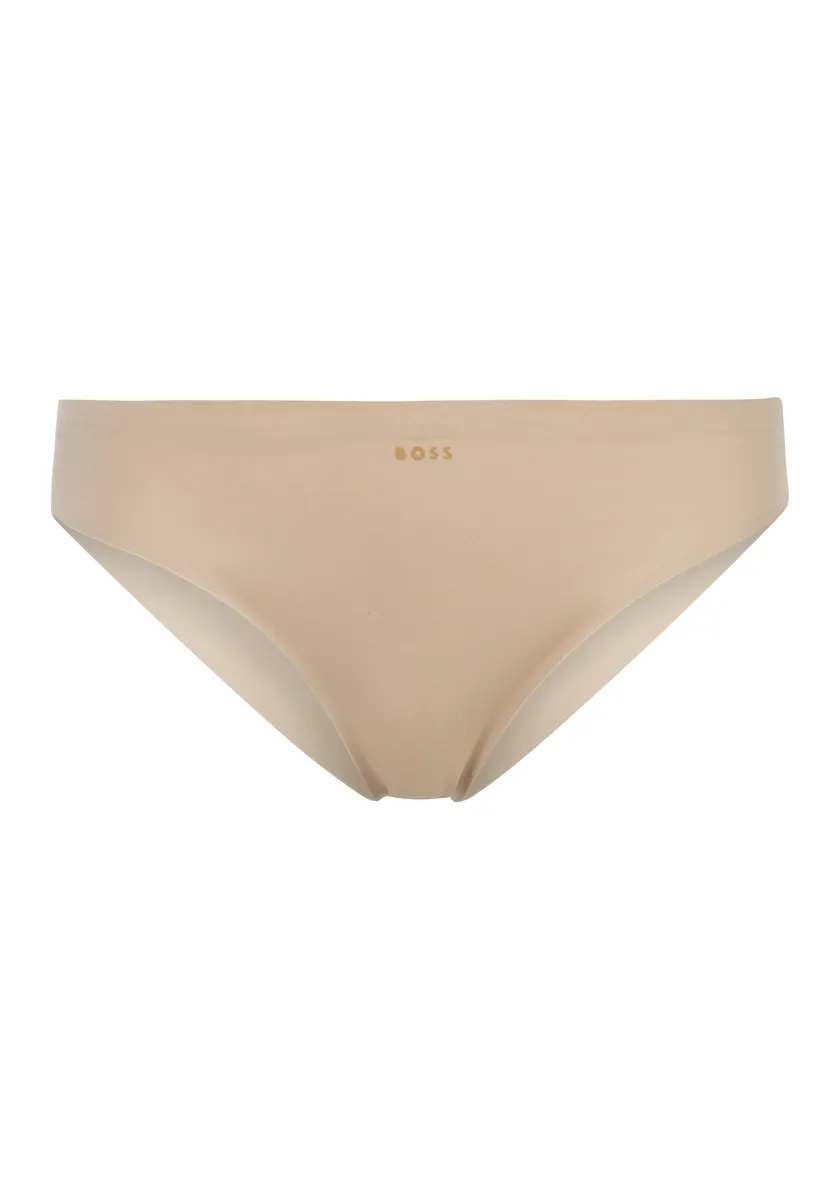 

Трусы BOSS "BRIEF LASER CUT", с надписью-логотипом, бежевый