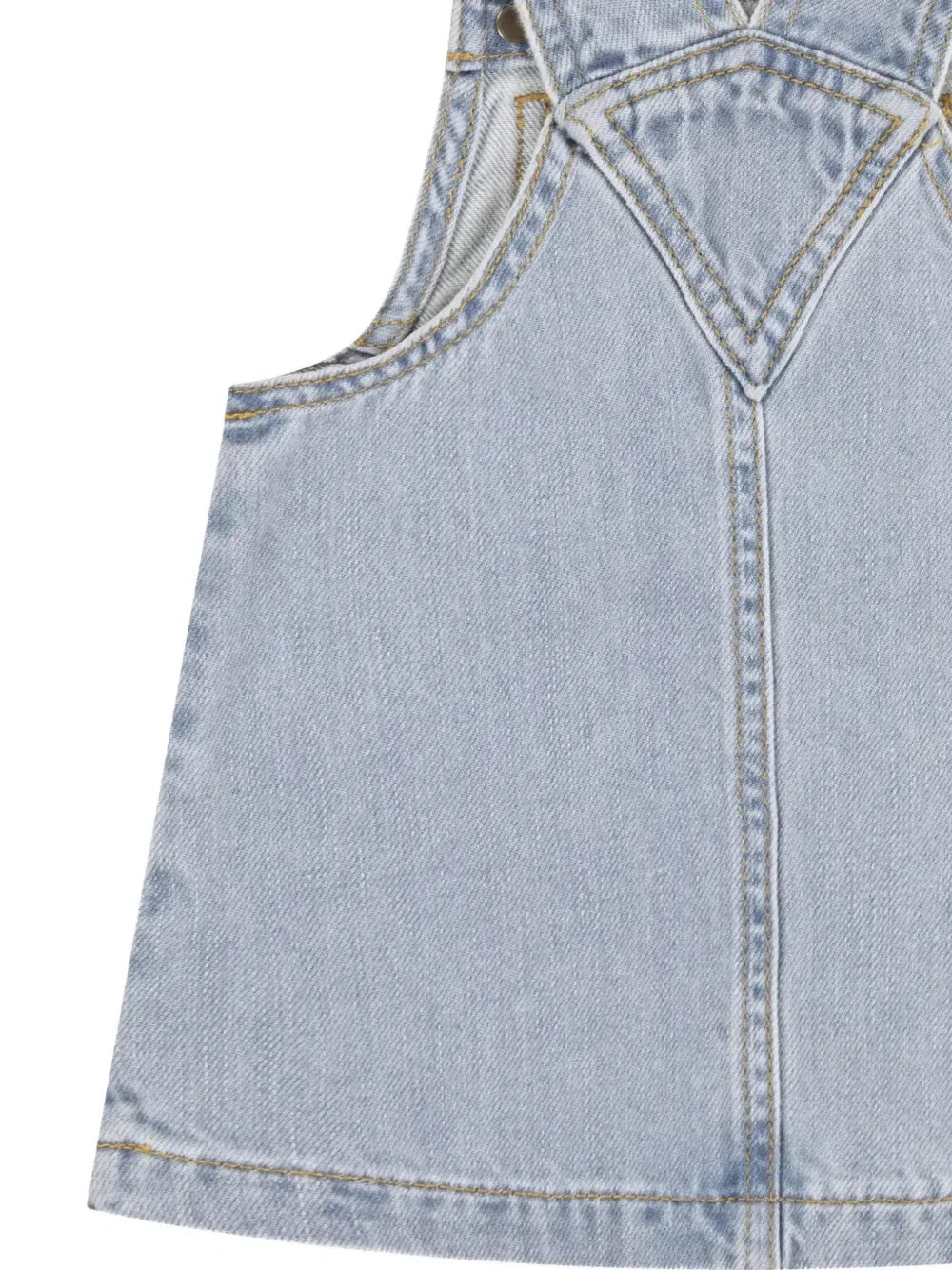 Джинсовый сарафан Levi's kids, синий — фото 3