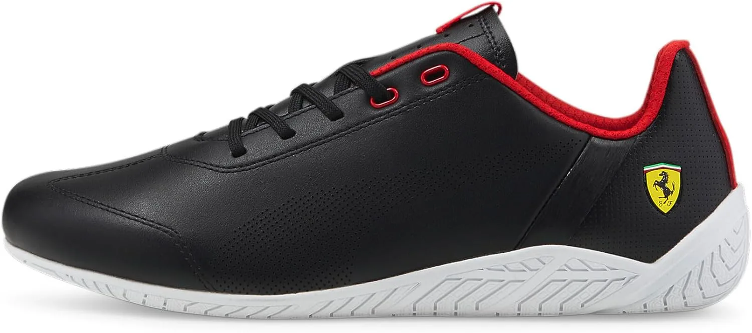Мужские кроссовки Puma Puma Ferrari Rdg Cat M 306667 Низкие, белый/черный