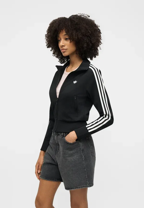 Куртка тренировочная Firebird classic tt, Adidas Originals, черный/белый — фото 4