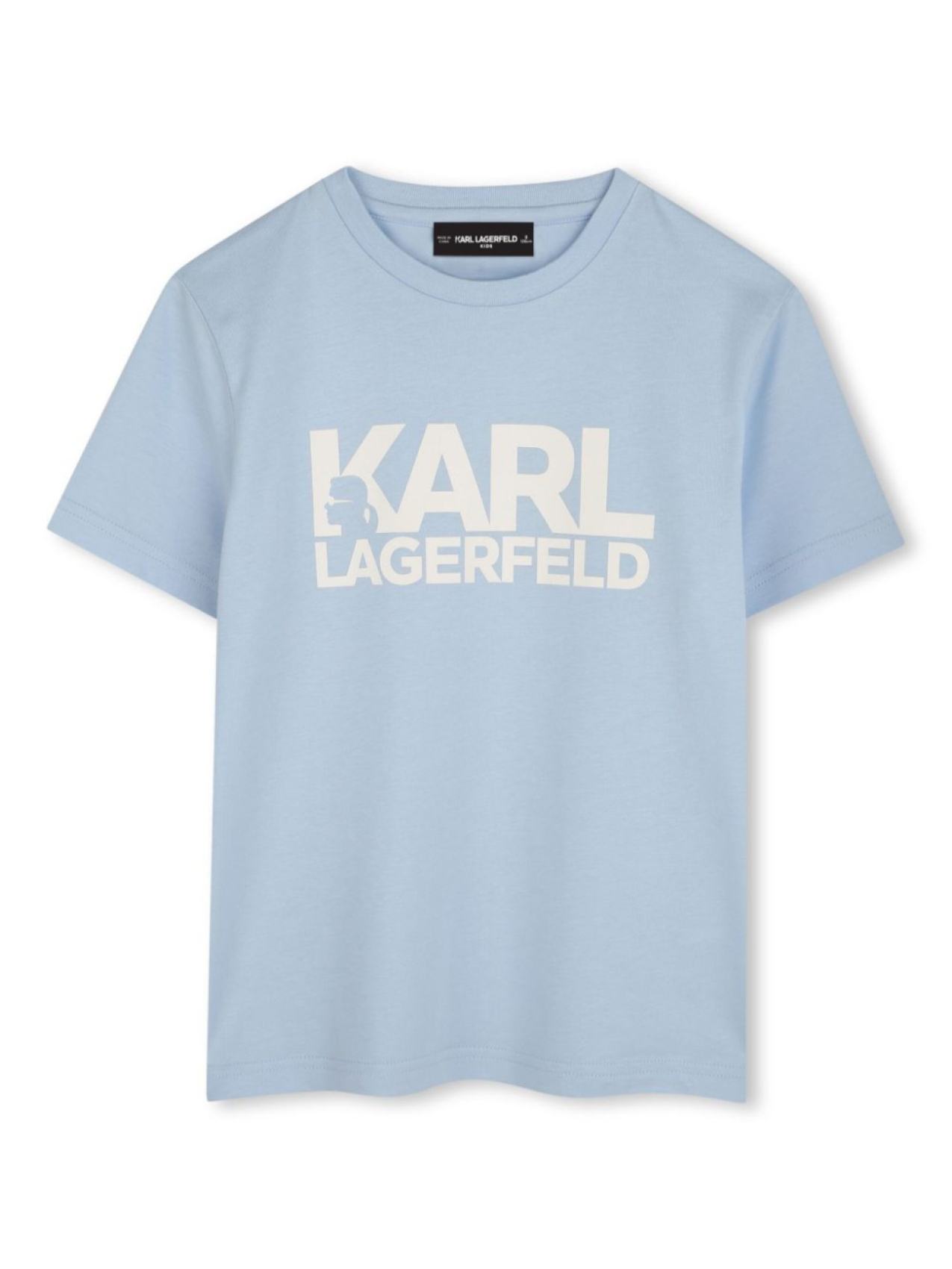 

Karl Lagerfeld Kids футболка с логотипом, синий