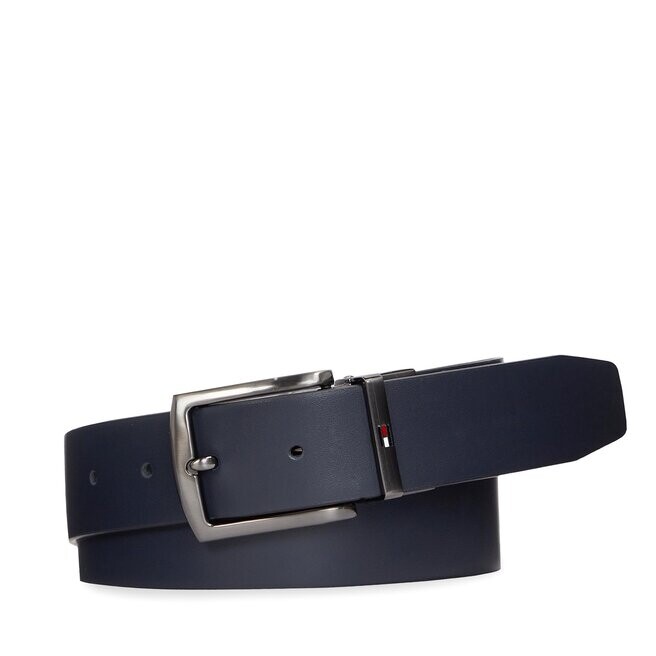 

Ремень Tommy Hilfiger DentonRev, черный/темно-синий