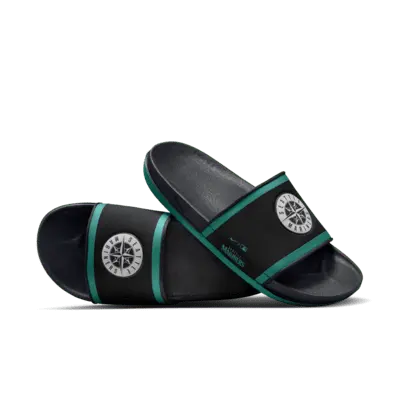 

Шлепанцы Nike Offcourt (MLB Seattle Mariners) Slide, цвет Black/Mardi Gras/Wolf Grey
