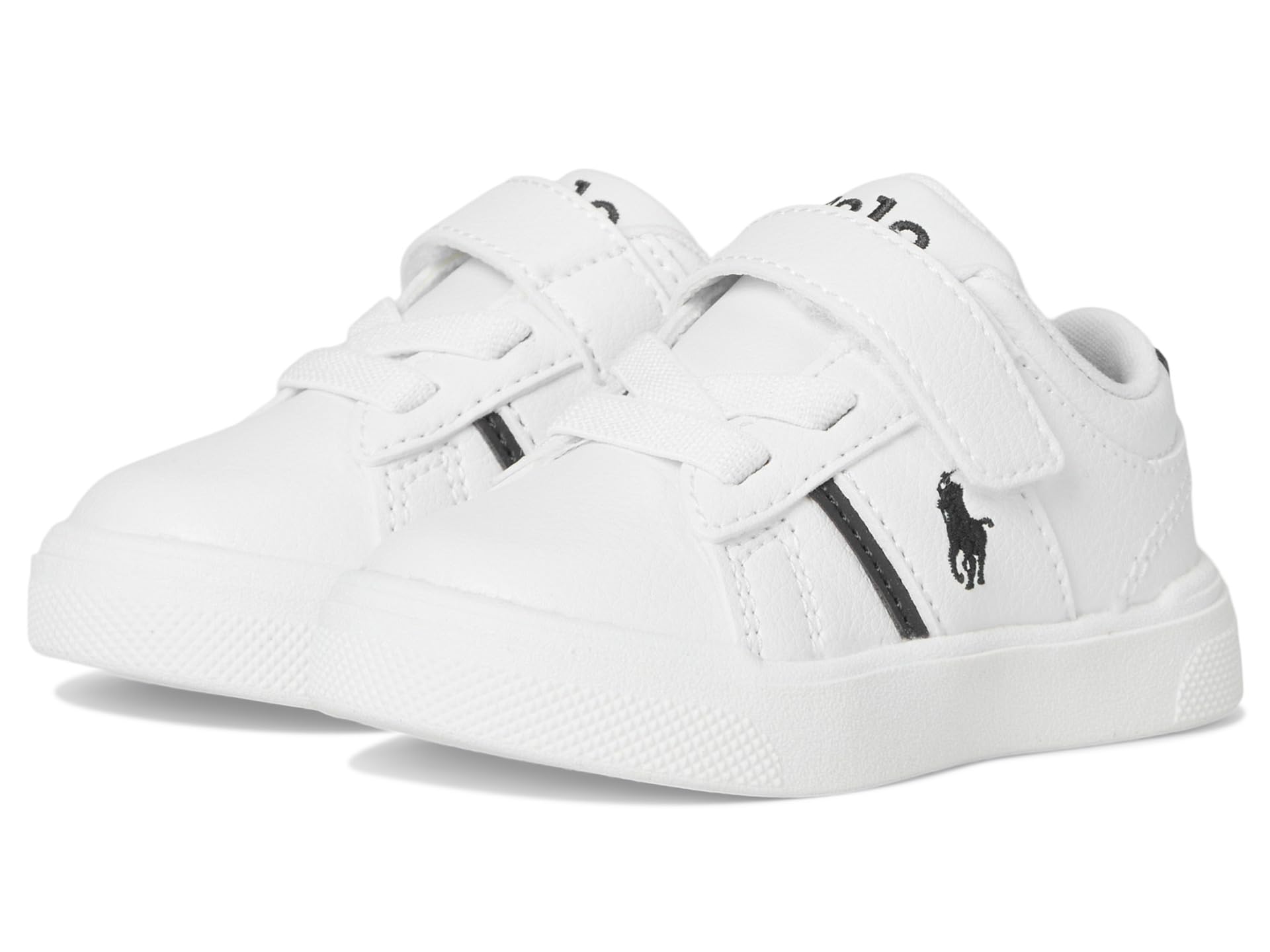 

Кроссовки Polo Ralph Lauren Kids Frazier PS, цвет White/Navy