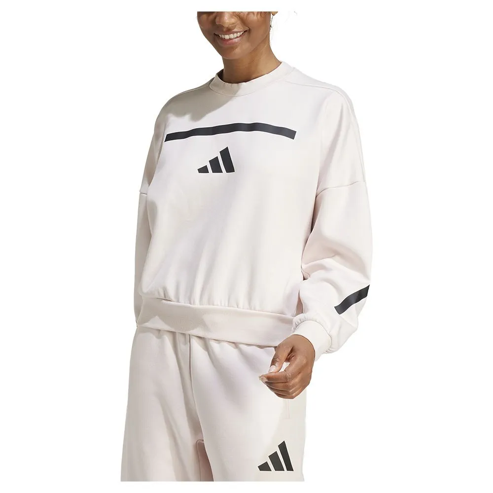 

Толстовка adidas Z.N.E, белый/розовый