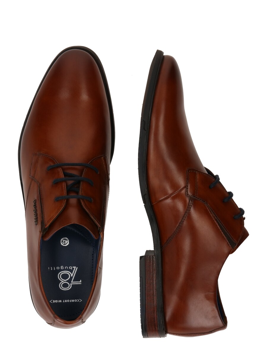 Повседневные туфли на шнурках bugatti Lace-Up Shoes Gapo, коричневый — фото 2