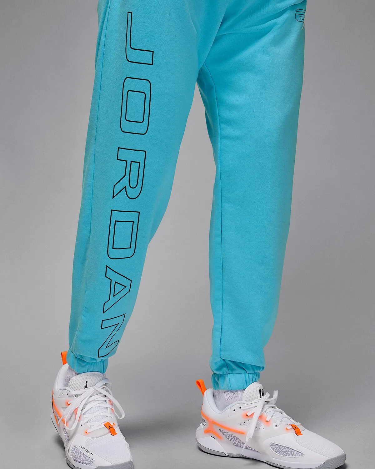 Мужские флисовые штаны Jordan Sport Crossover, Blue Chill/Black/White — фото 4