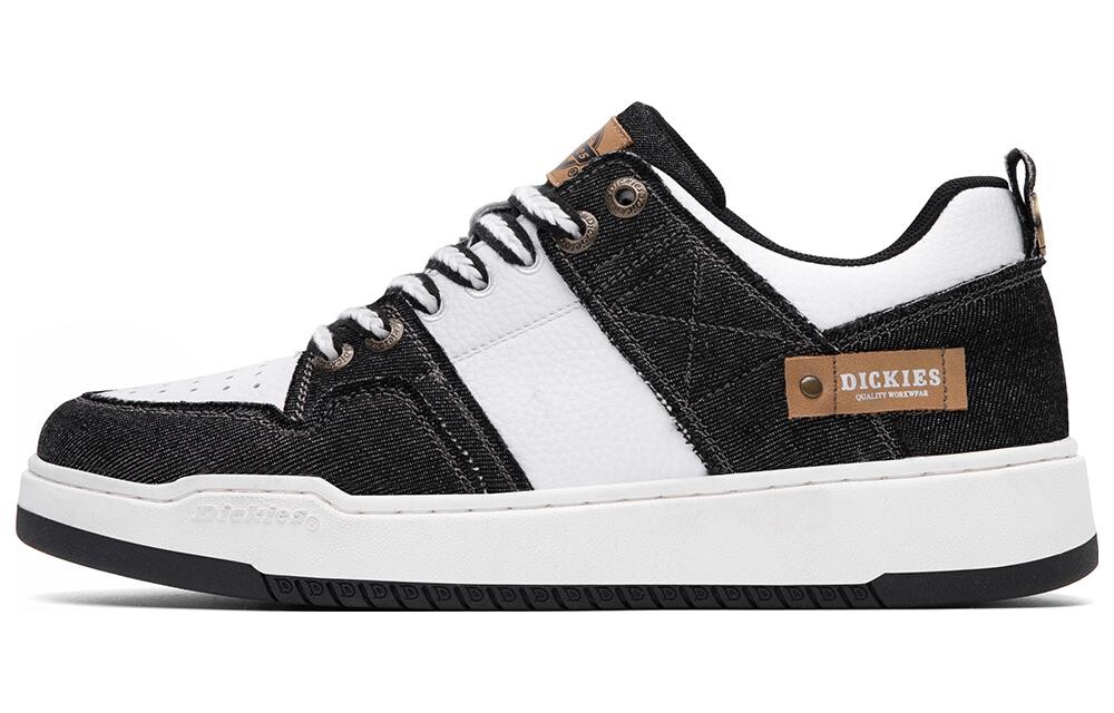 

Кроссовки Dickies Skateboarding Shoes Men Low-top Black/white, черный/белый