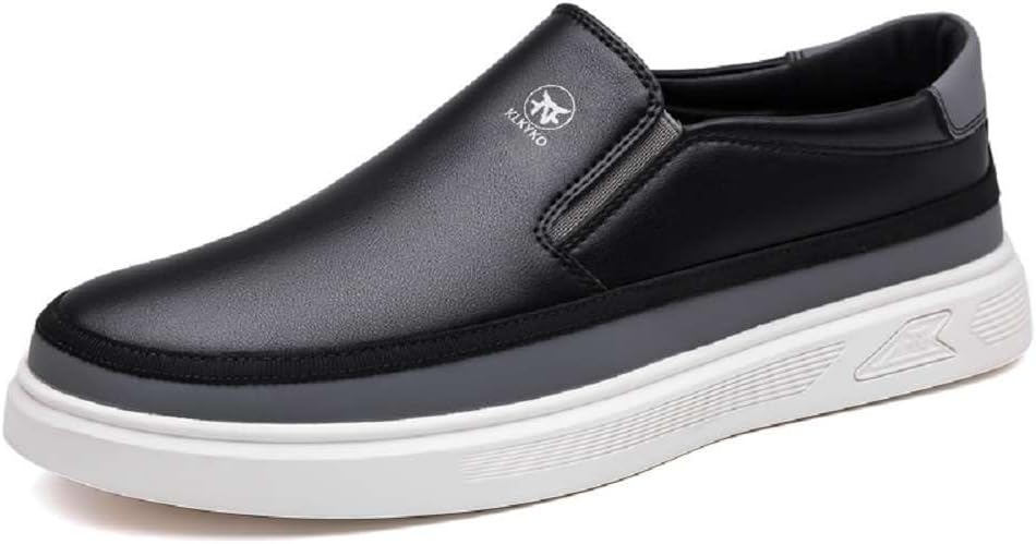 

Мужские лоферы-слипоны, легкие и удобные обувь для ходьбы Mitvr, черный