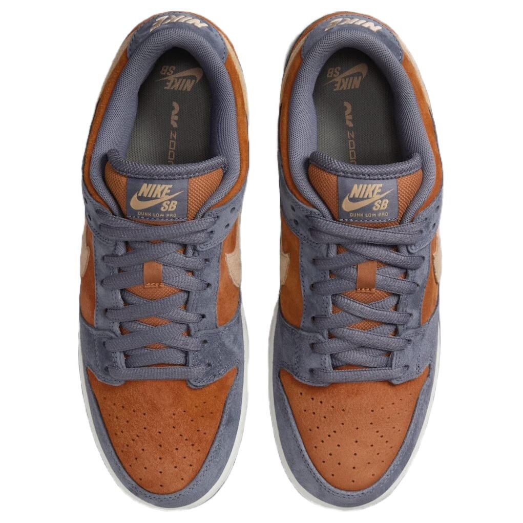 Кроссовки Nike Dunk SB Skateboarding Shoes Men Low-top Brown, коричневый — фото 4