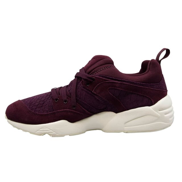 Кожаные женские кроссовки на шнуровке Trinomic Blaze by Glory Rioja 361470 01 Puma, фиолетовый — фото 3