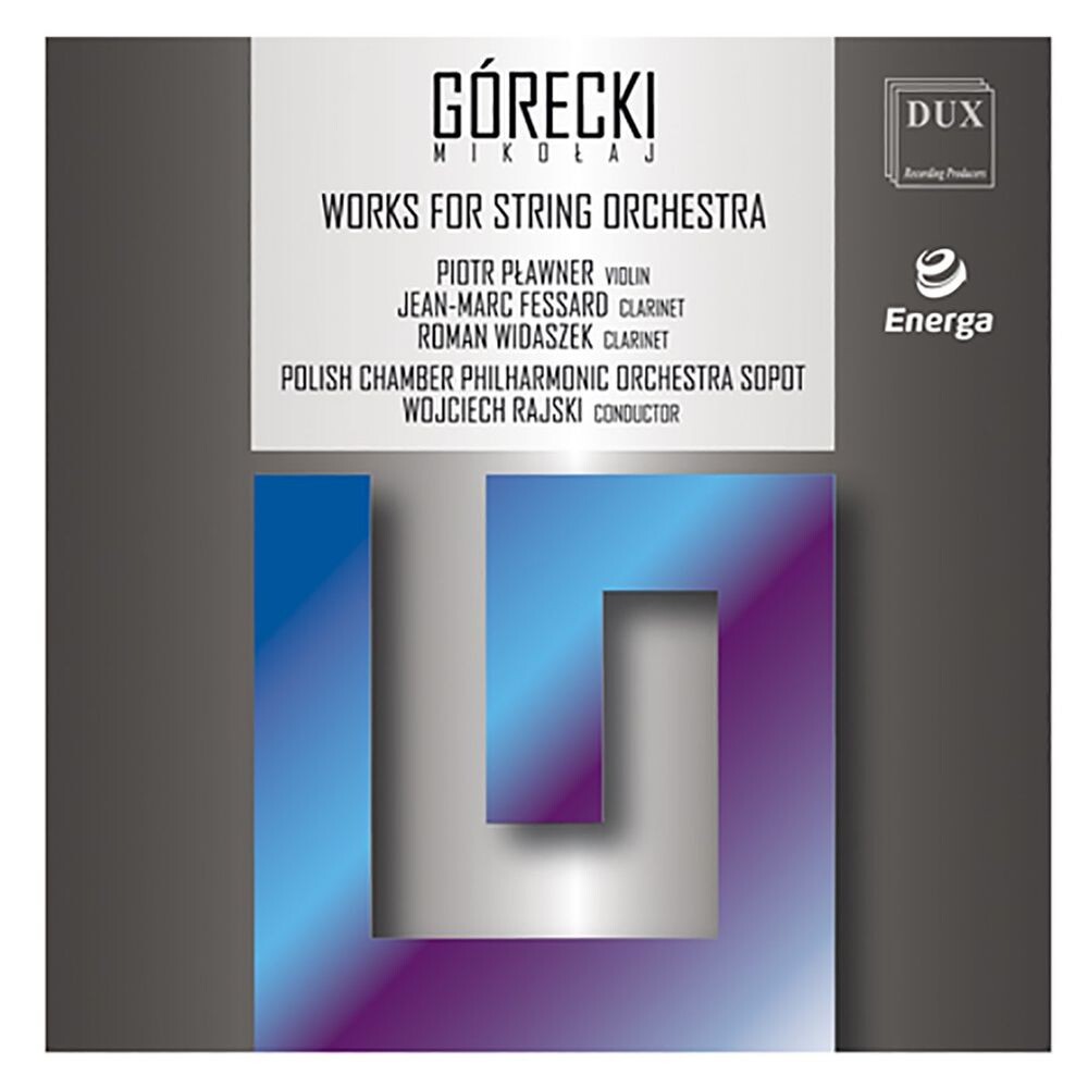 

Диск CD Gorecki: Works For String Orchestra - Henryk Górecki