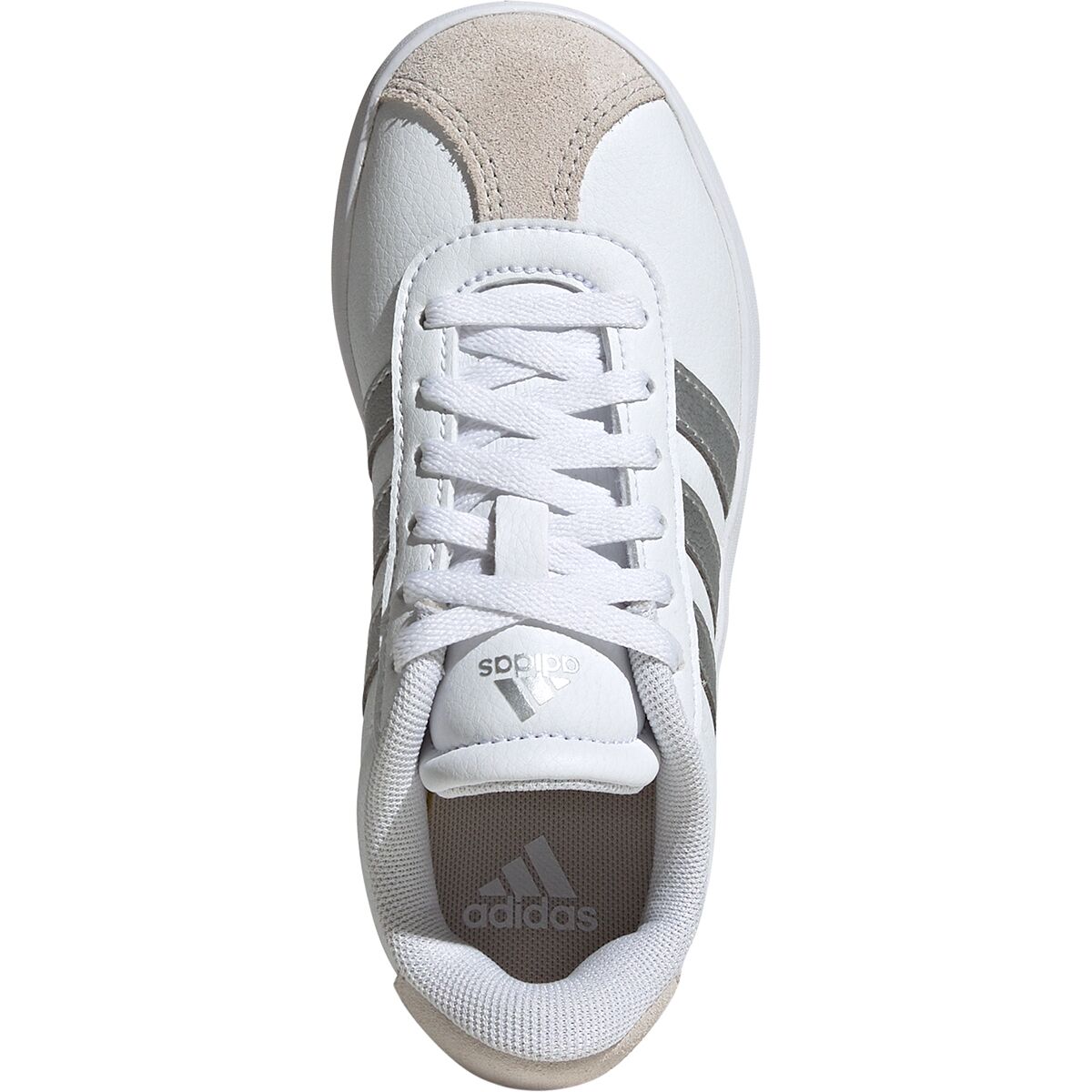 Кроссовки Vl court 3.0 - детские Adidas, мультиколор — фото 2