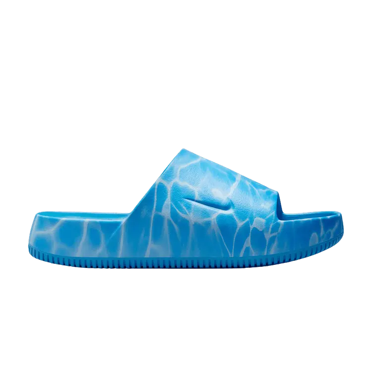 

Кроссовки Nike Calm Slide Printed - Antarctica Coast, синий