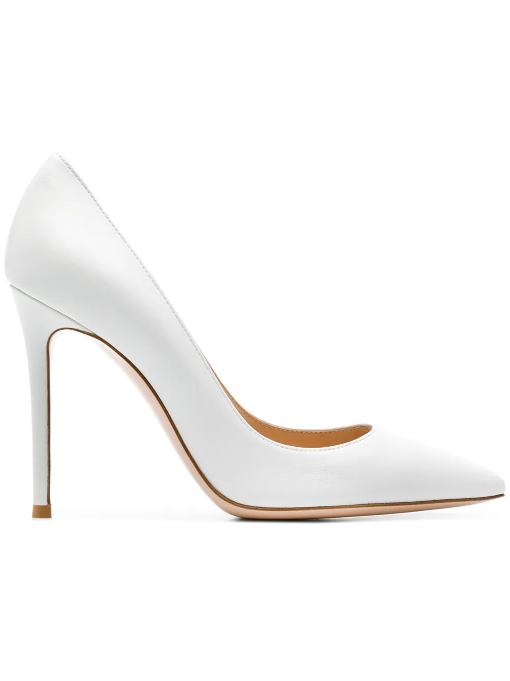 Туфли-лодочки 'Paris 100' Gianvito Rossi, белый