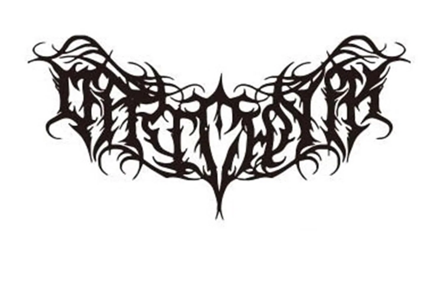 Набор из 8 листов временных татуировок Herbal Punk Totem для женщин и мужчин Generisch