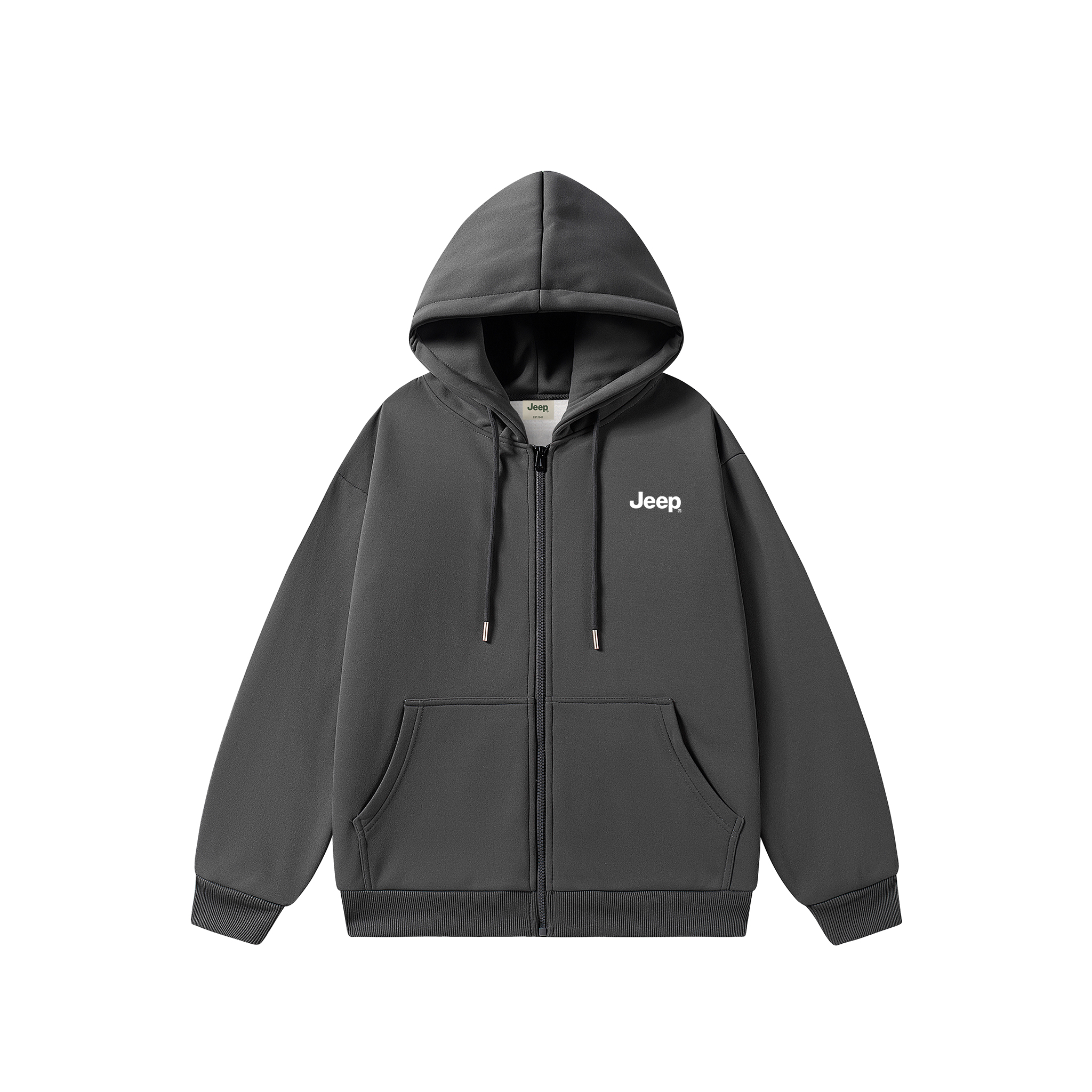 

Свитшот Unisex из коллекции Theme Jeep, темно-серый fleece-lined