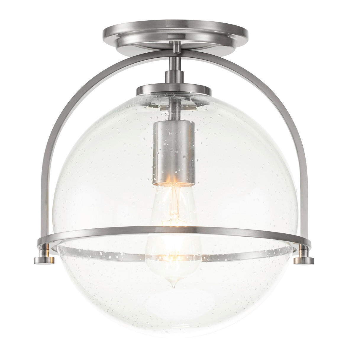 

Потолочный светильник Elstead Lighting, 28,2x31,8 см, никельной