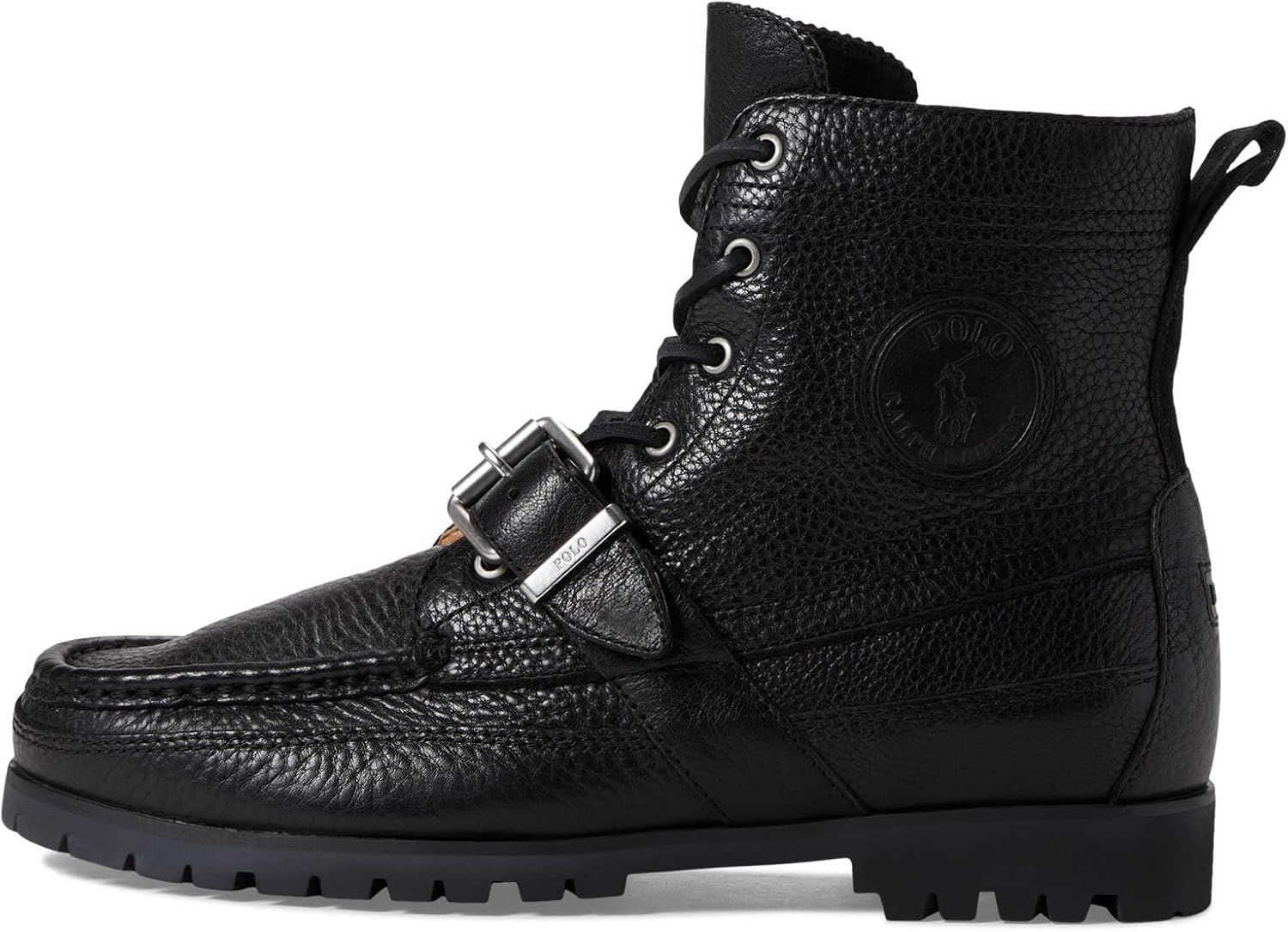 POLO RALPH LAUREN мужские кроссовки RangerFashion Boot, Black/Black — фото 4
