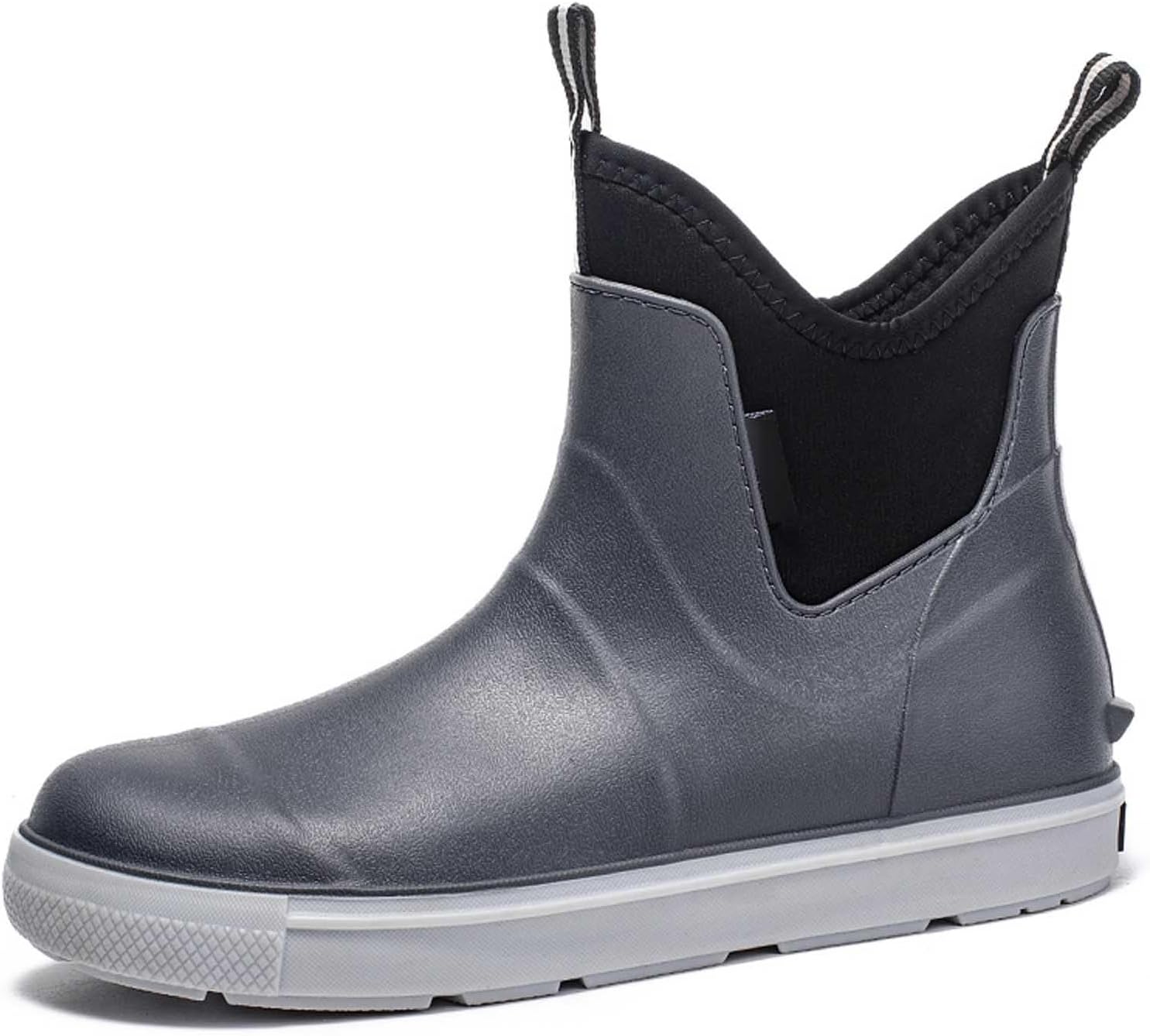 

Мужские дождевые ботинки против скольжения для пеших прогулок на открытом воздухе, для влажной погоды, удобные, легкая подошва из резины, против скольжения, для рыбалки Generic, синий