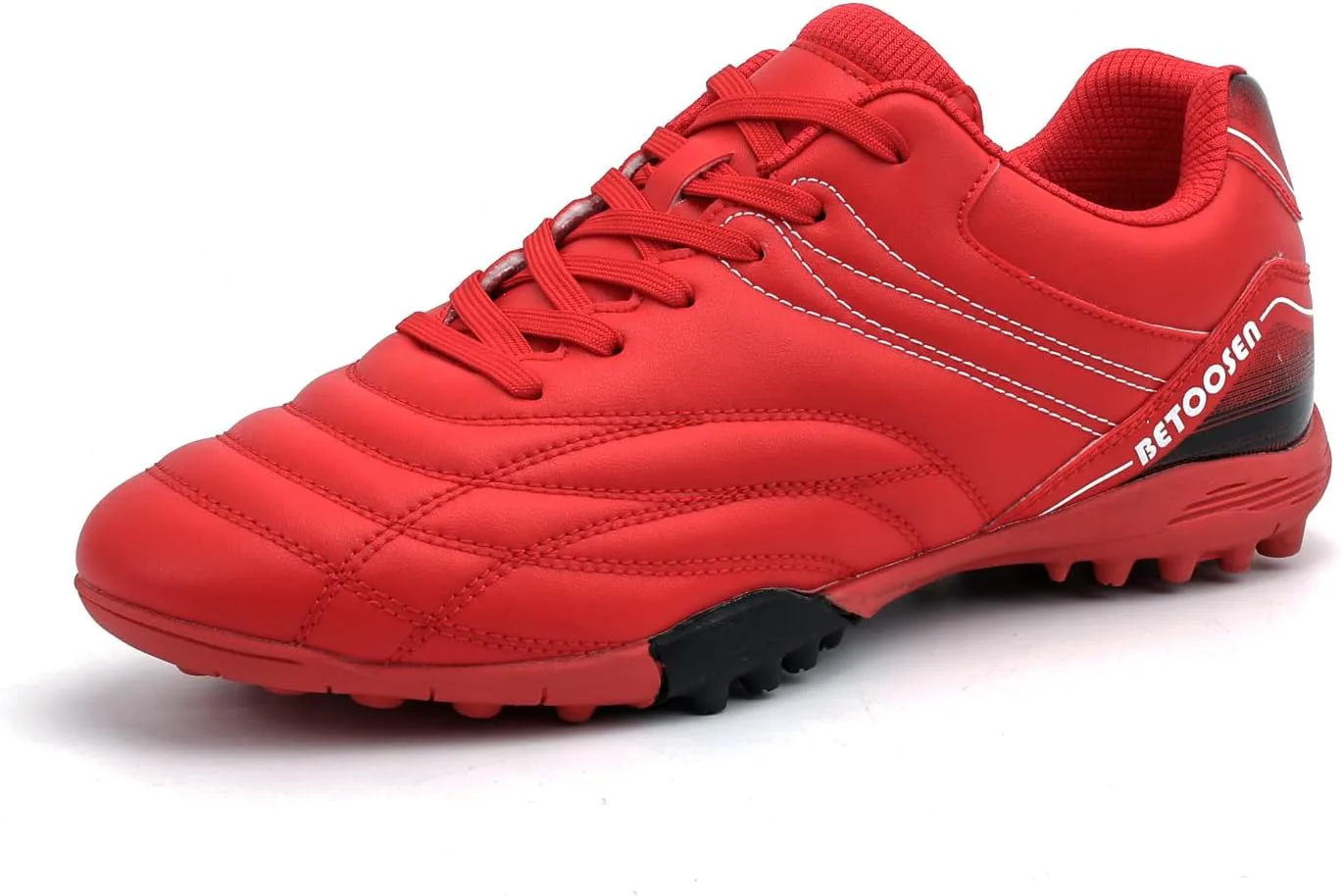 

Мужские футбольные бутсы с шипами против скольжения для футзала и тренировок на искусственном газоне BETOOSEN, красный