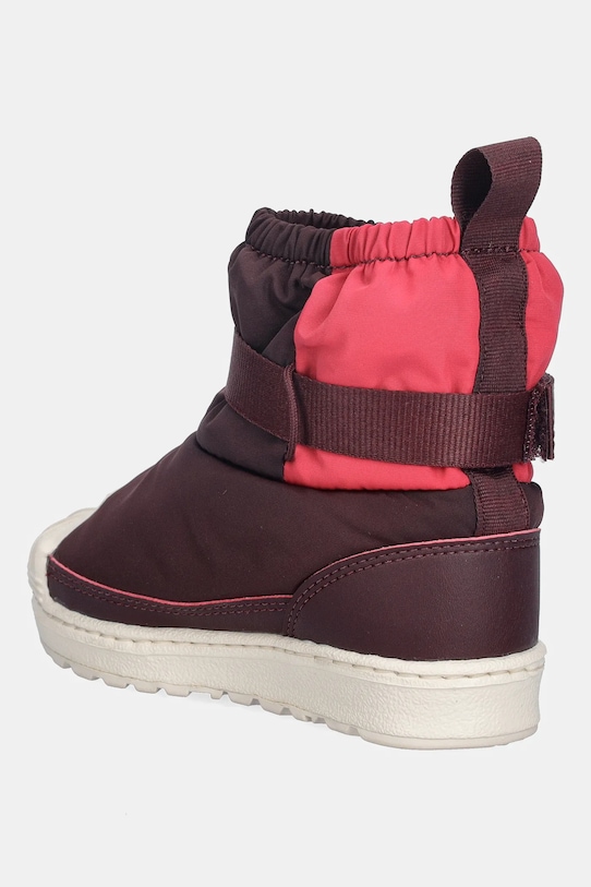 Детские кроссовки SUPERSTAR 360 WTR BOOT Adidas Originals, бордовый — фото 3