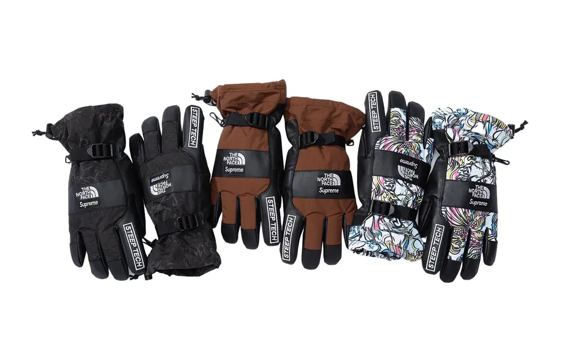 

Перчатки лыжные Supreme Fw22 Week 7 Series, коричневый