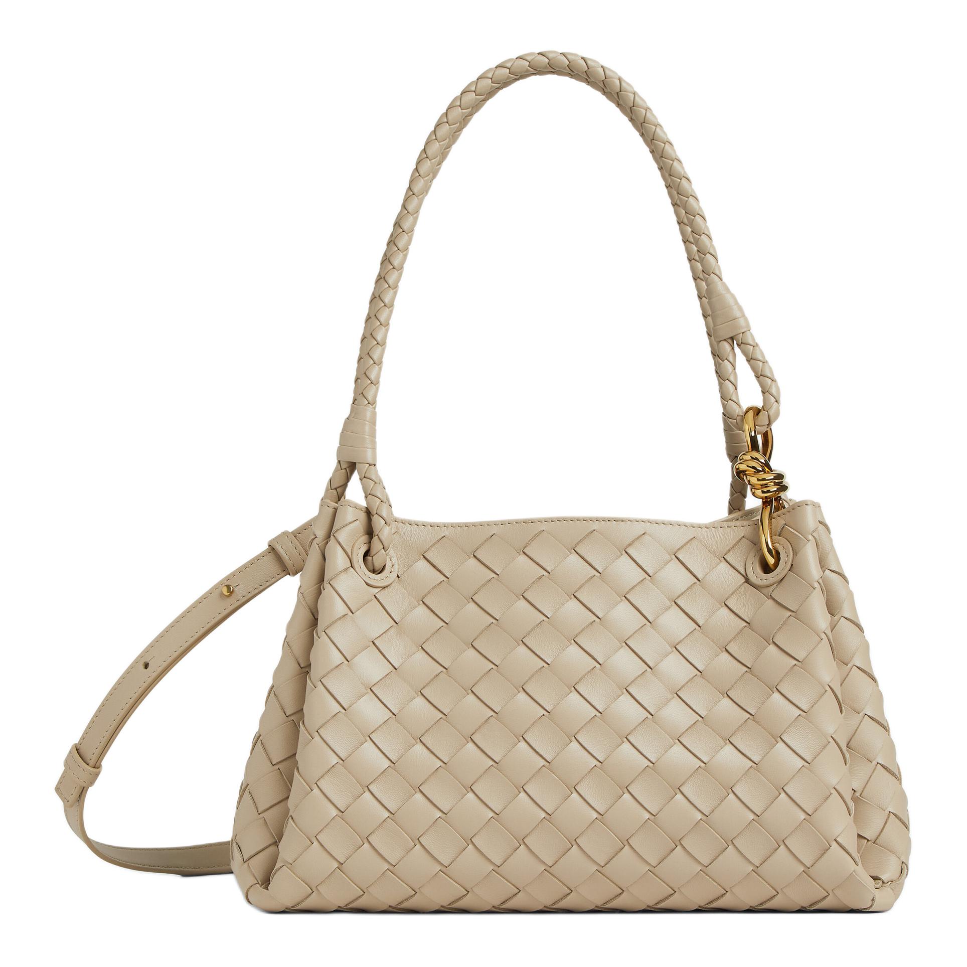 

Bottega Veneta Плетёная кожаная сумка через плечо