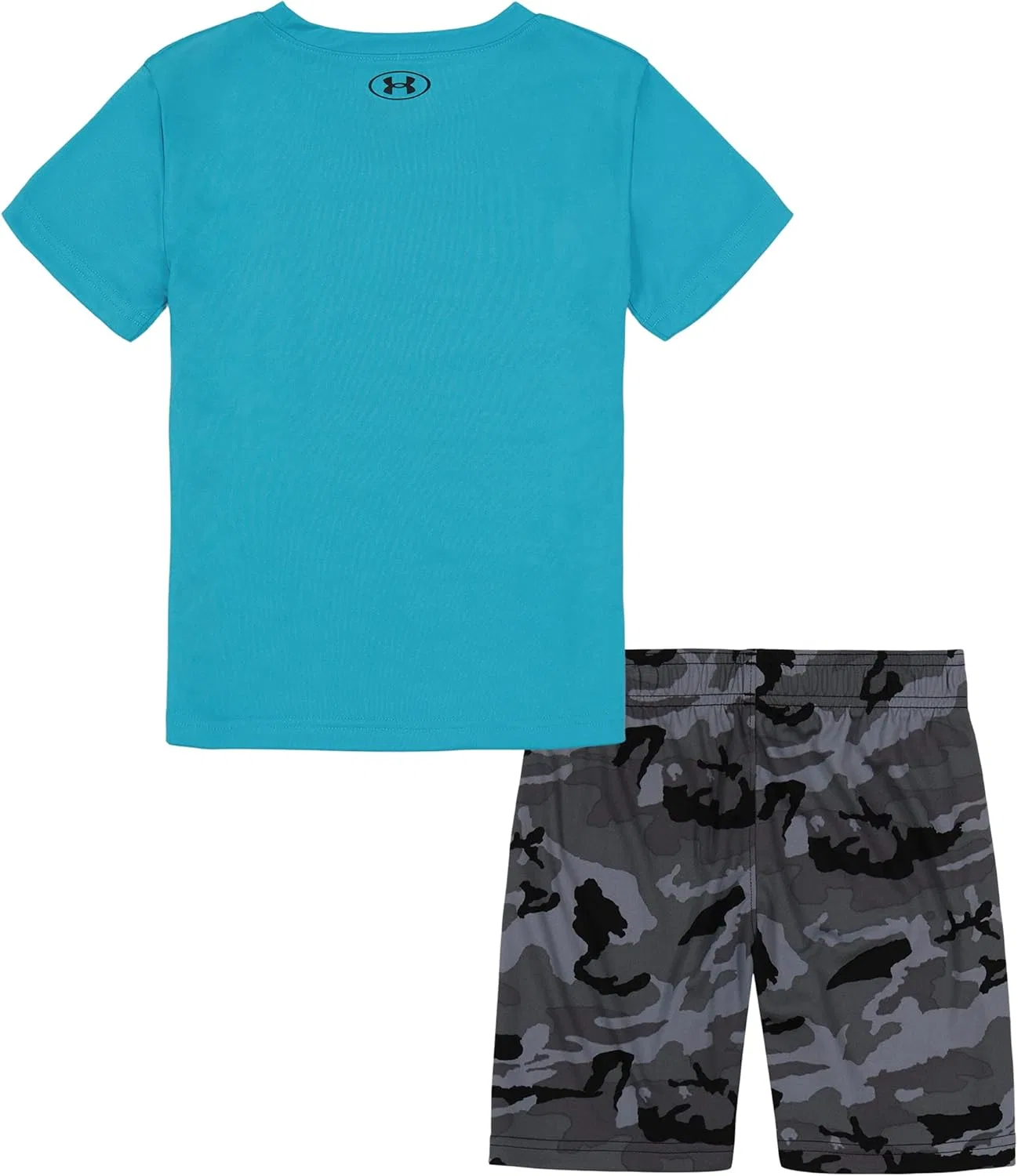 Детский спортивный костюм из футболки и шорт, Under Armour, Blue Wood — фото 2